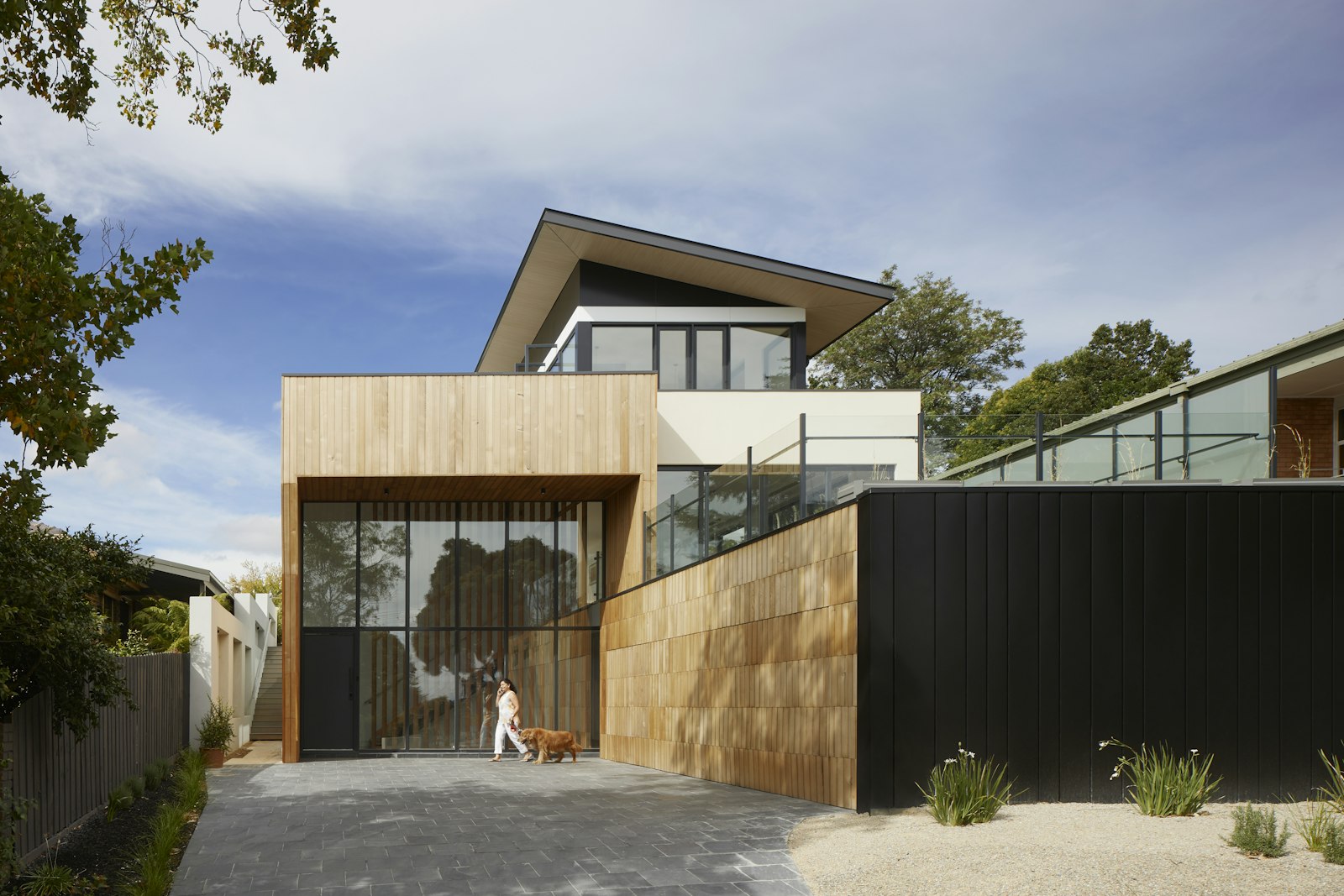 Spring Valley Addition — Exterior tie-in